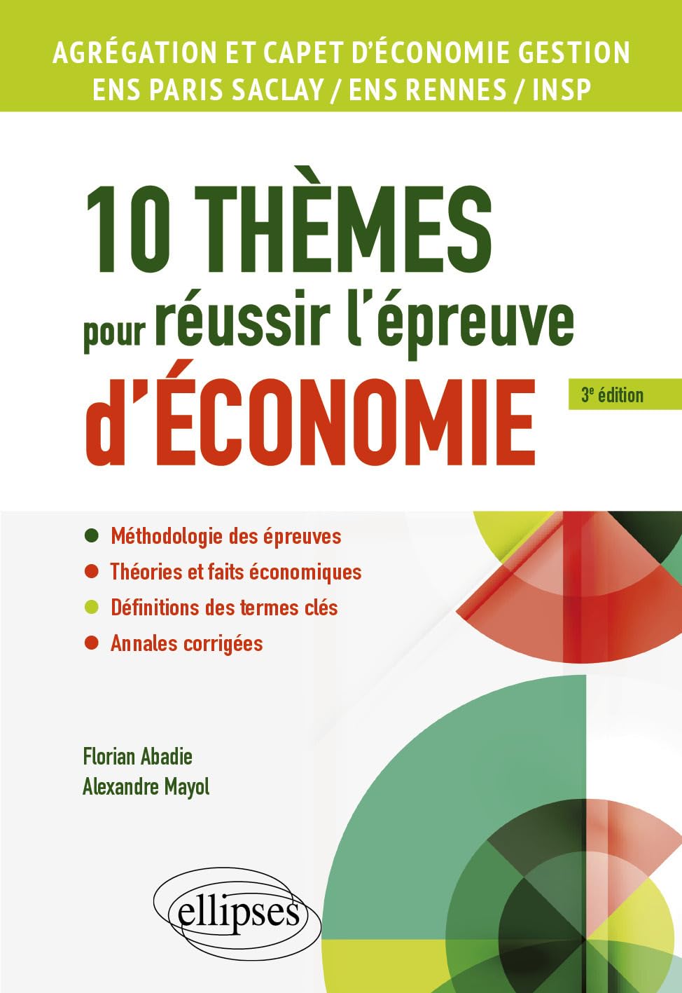 10 thèmes pour réussir l'épreuve d'économie (3ème édition)